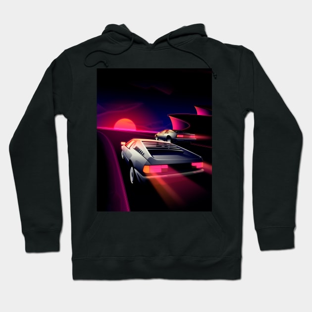 Cliffside Racers Hoodie by Jarkkokarkko